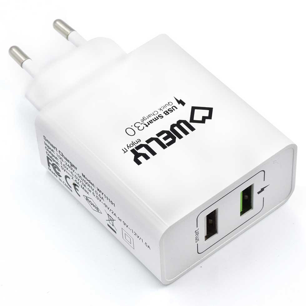 Welly Enjoy IT WY11101 mobile device charger White AC Fast charging Indoor – image 1