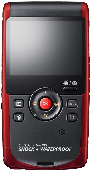 Samsung HMX-W200 5 MP CMOS Full HD Red – image 2
