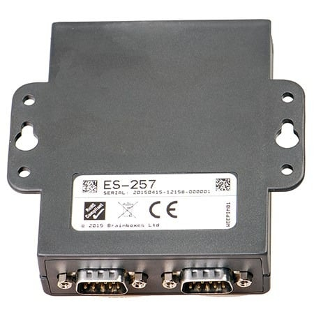 Brainboxes ES-257 2 Port RS232 Ethernet to Serial Adapter – image 3