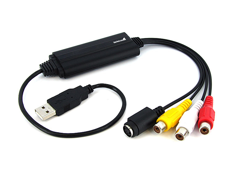 StarTech.com USB S-Video & Composite Audio Video Capture Adapter w/ TWAIN Support