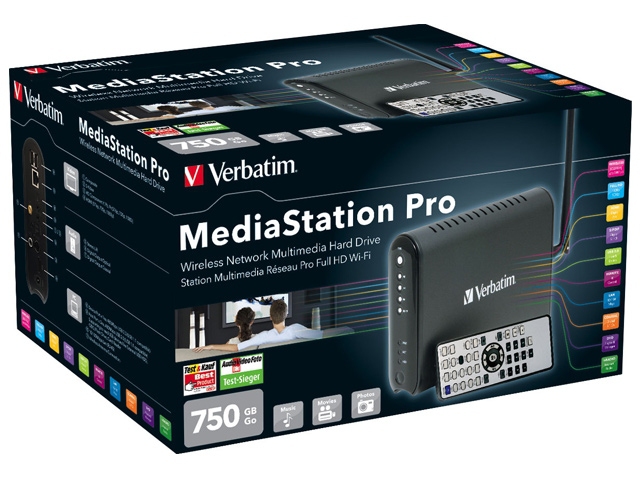 Verbatim 640GB MediaStation Pro Wireless Multimedia Hard Drive – image 3