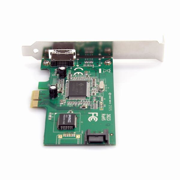 StarTech.com 1 Port eSATA + 1 Port SATA II PCI Express SATA Controller Card – image 4