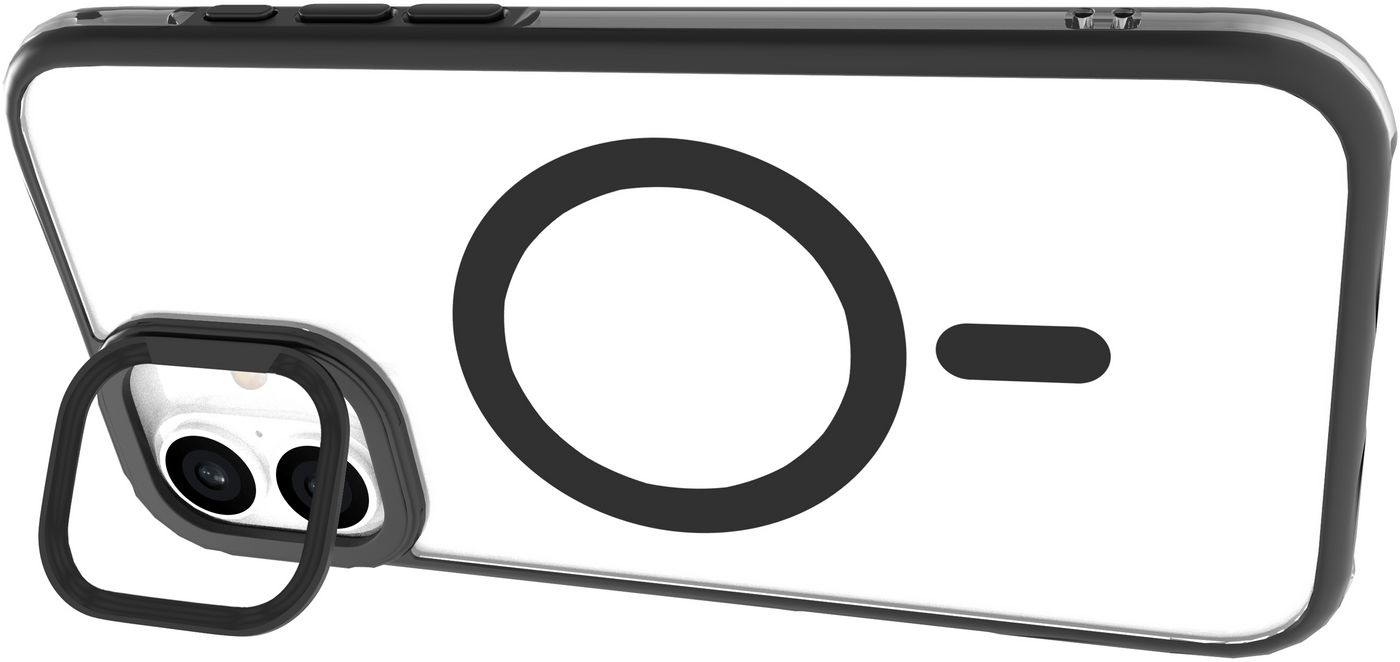 eSTUFF ES67141100 mobile phone case Cover Black, Transparent – image 6