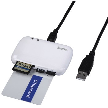 Hama 54835 card reader USB 2.0 White – image 5