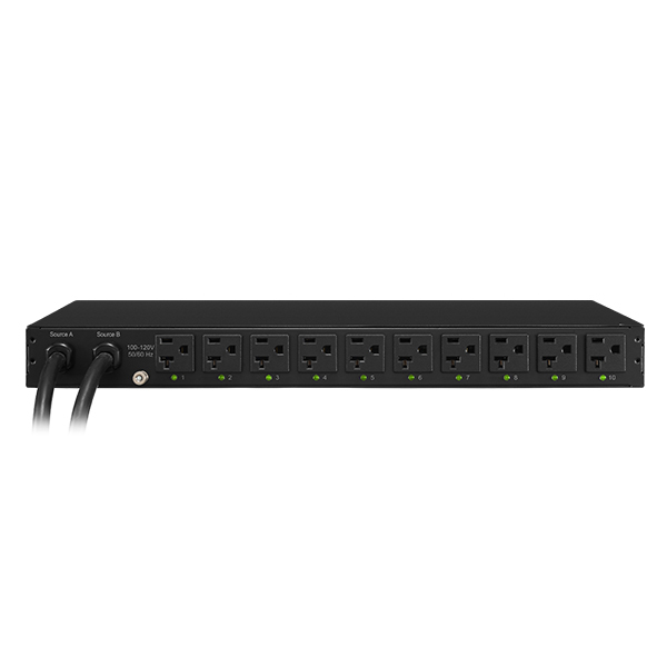 CyberPower PDU20SWT10ATNET power distribution unit (PDU) 10 AC outlet(s) 1U Black – image 2
