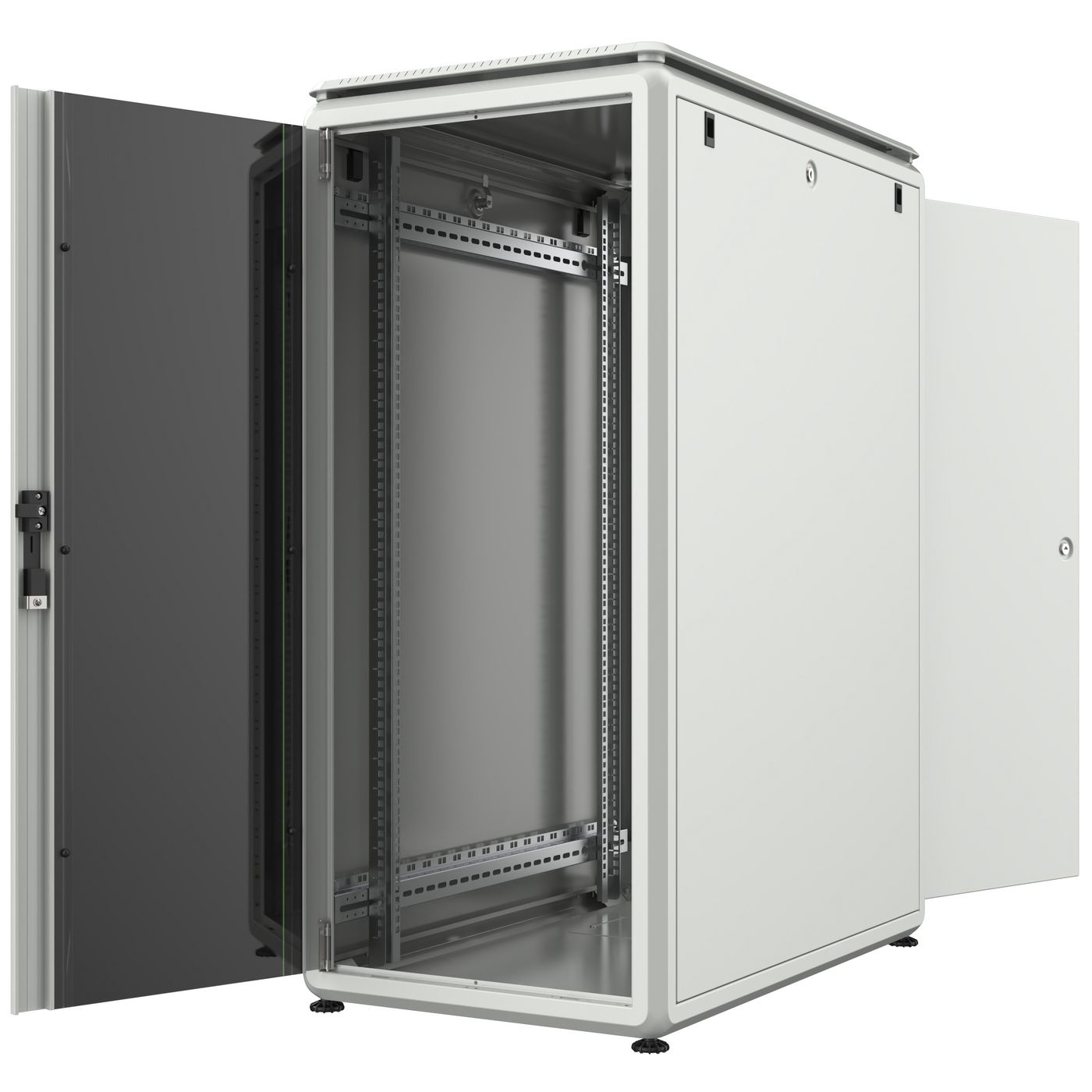 Lanview RDL26U61WH rack cabinet 26U Freestanding rack White – image 2