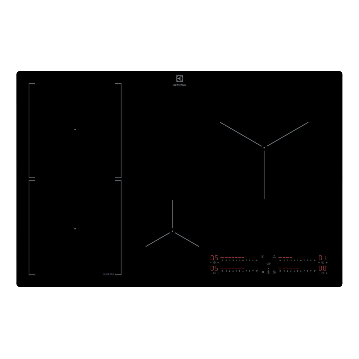 Electrolux KIS82453I Black Built-in