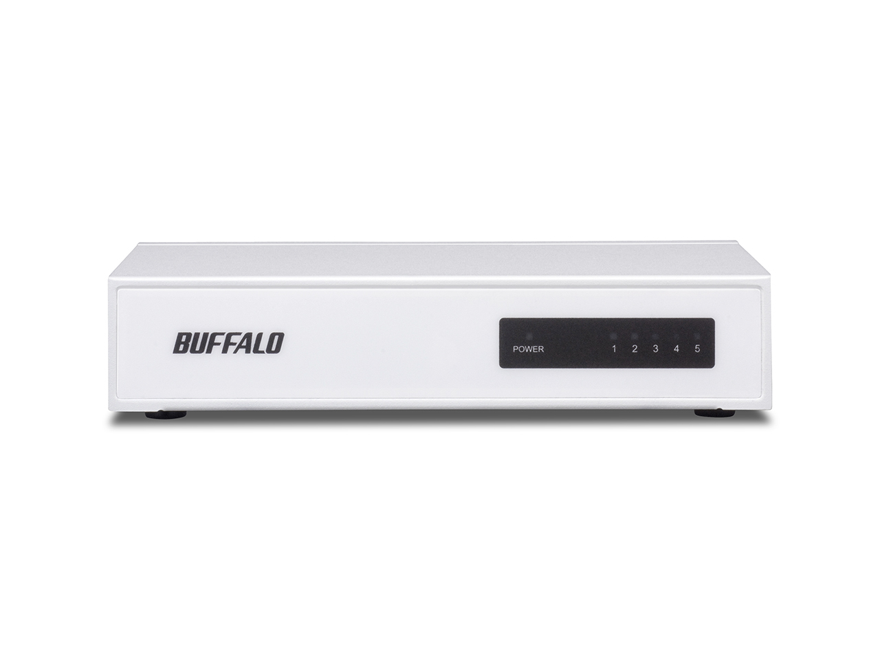 Buffalo LSW4-TX-5NP/WHD network switch Fast Ethernet (10/100) White