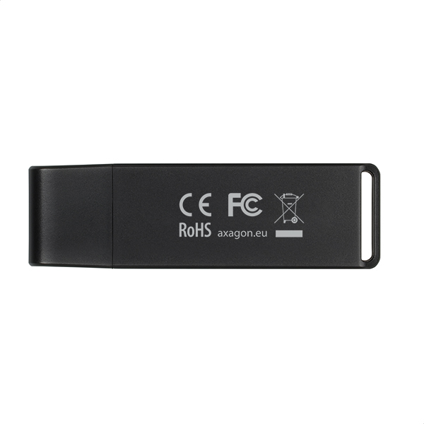 Axagon CRE-S2 card reader USB 3.2 Gen 1 (3.1 Gen 1) Black – image 4
