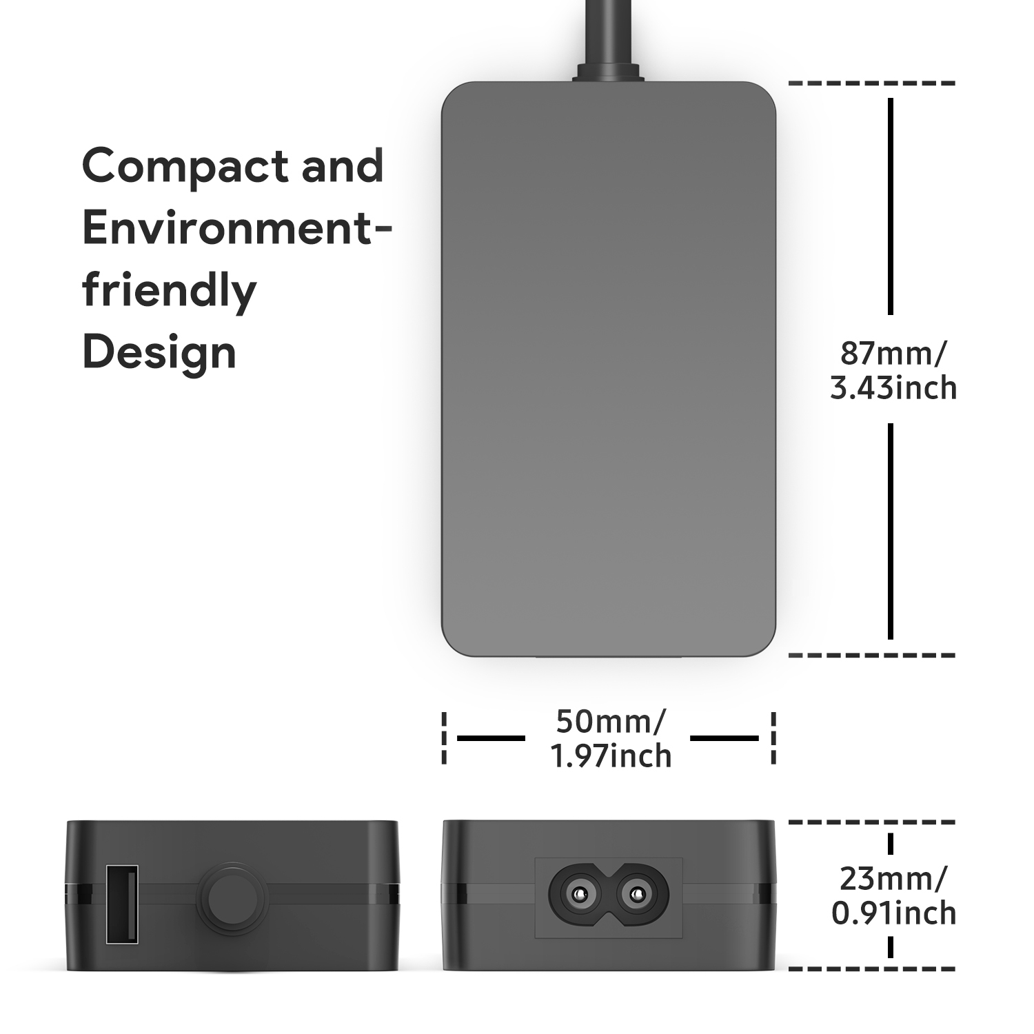 Origin Storage 65W Pro 5 6 7 8 Book Surface Charger 15V4A With 5V1A USB – image 3