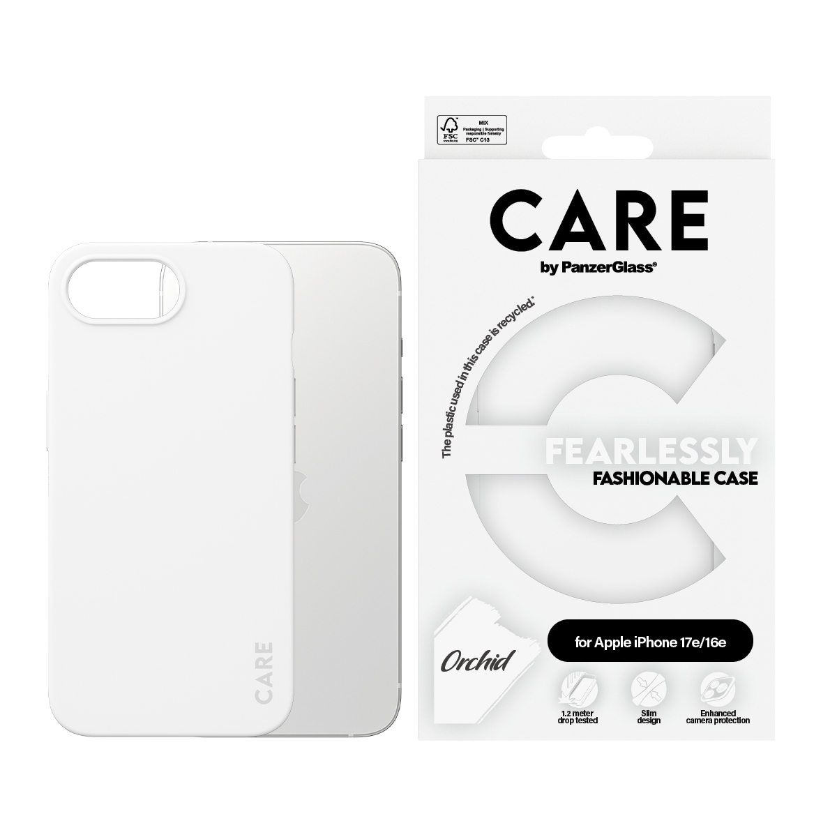 PanzerGlass CARE™ by PanzerGlass® Case White Orchid iPhone 17e | 16e – image 2