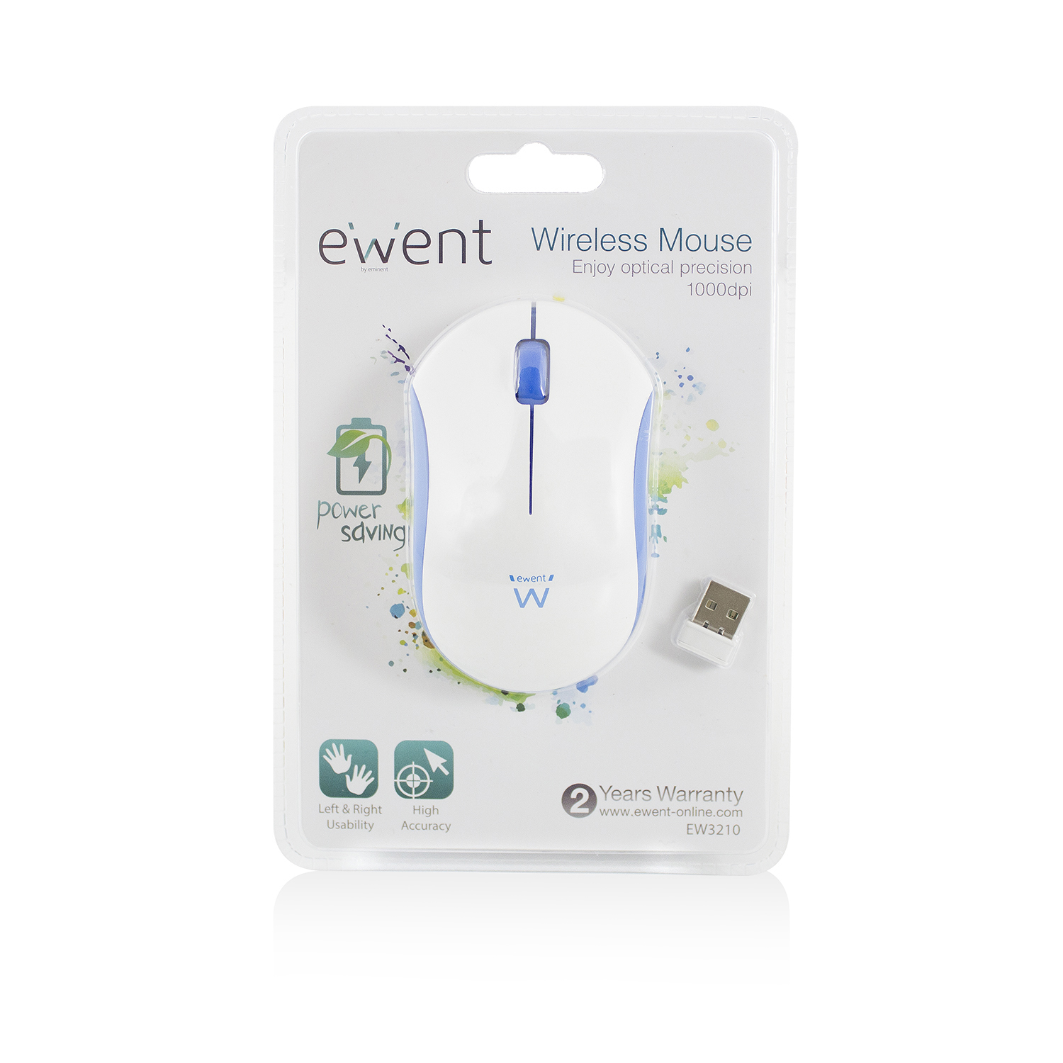 Ewent EW3210 mouse Office Ambidextrous RF Wireless Optical 1000 DPI – image 3