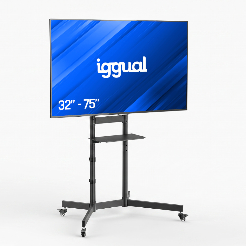 iggual SRTV75 190.5 cm (75") Black