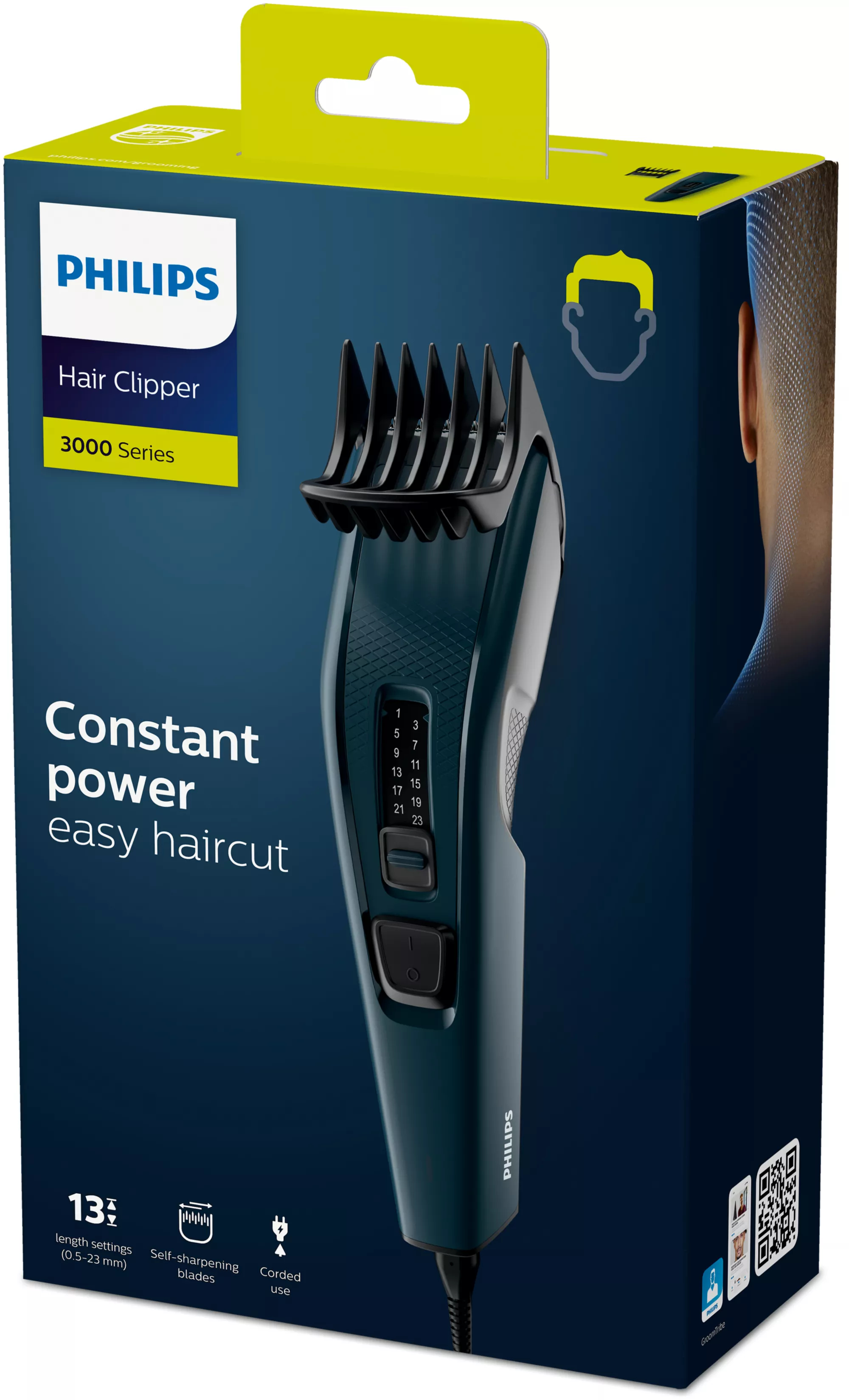 Philips HAIRCLIPPER Series 3000 HC3505/15 Hair clipper – image 2