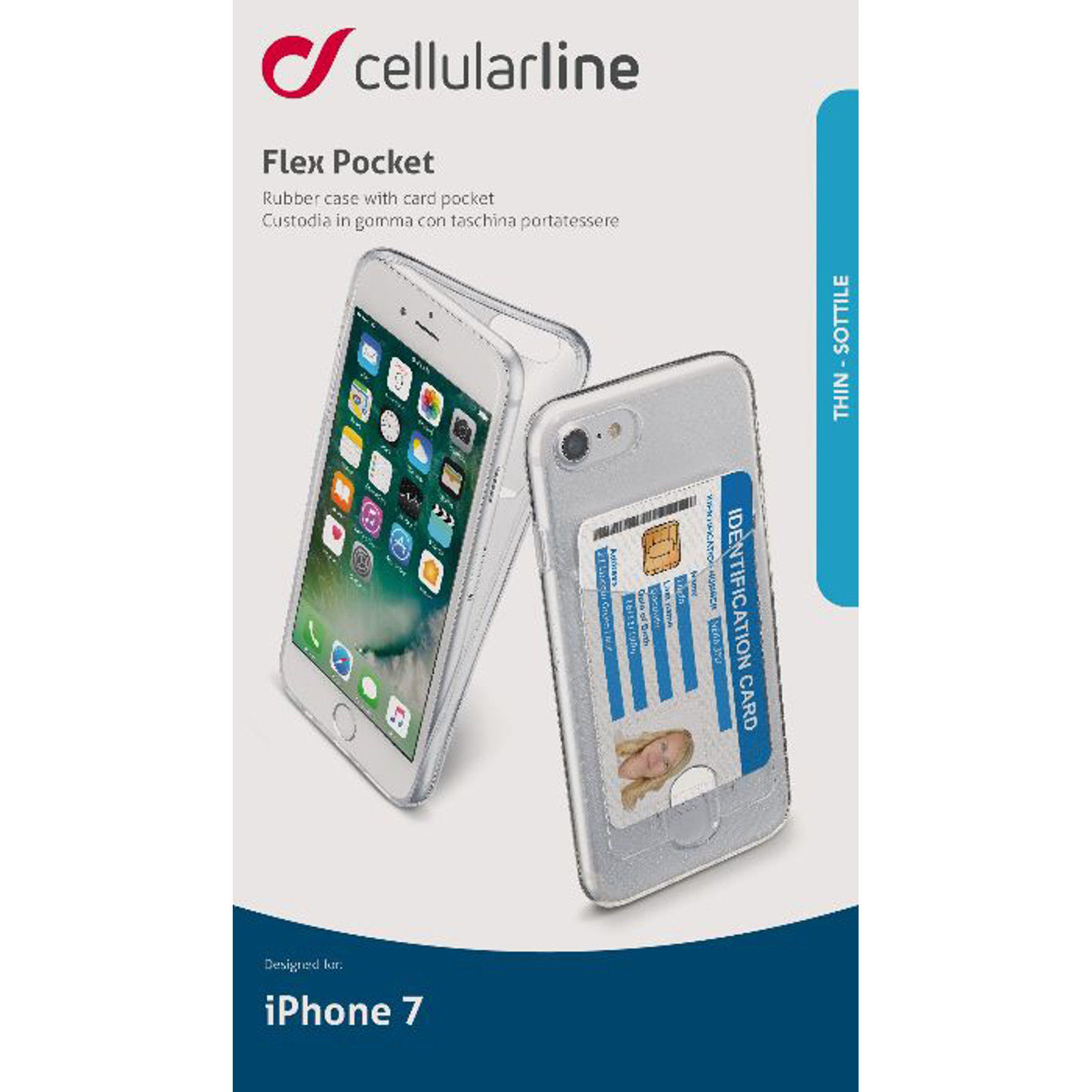 Cellularline Flex Pocket - iPhone 8/7