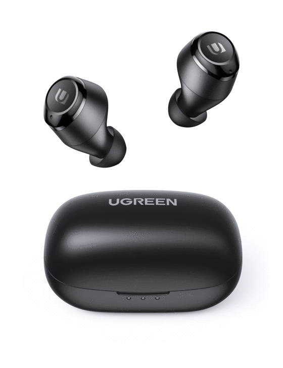 Ugreen 80606 headphones/headset Wireless In-ear Music Bluetooth Black – image 2