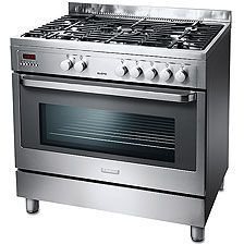 Electrolux EKM90450X cooker Freestanding cooker Electric Gas Stainless steel