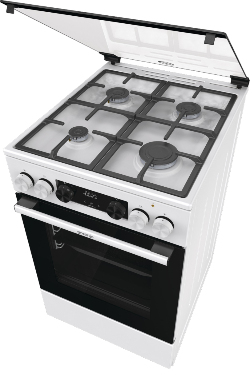 Gorenje GK5C41WF cooker Freestanding cooker Electric Gas White – image 4