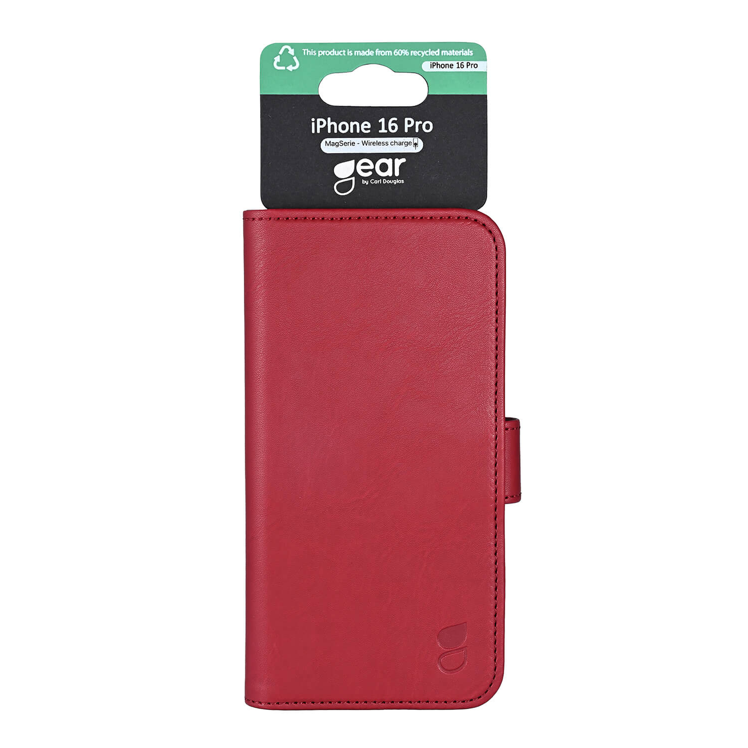 Gear Wallet Case 3 Card Slots Magseries Deep Red - iPhone 16 Pro – image 2
