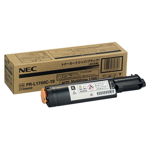 NEC PR-L1700C-19 toner cartridge 1 pc(s) Original Black