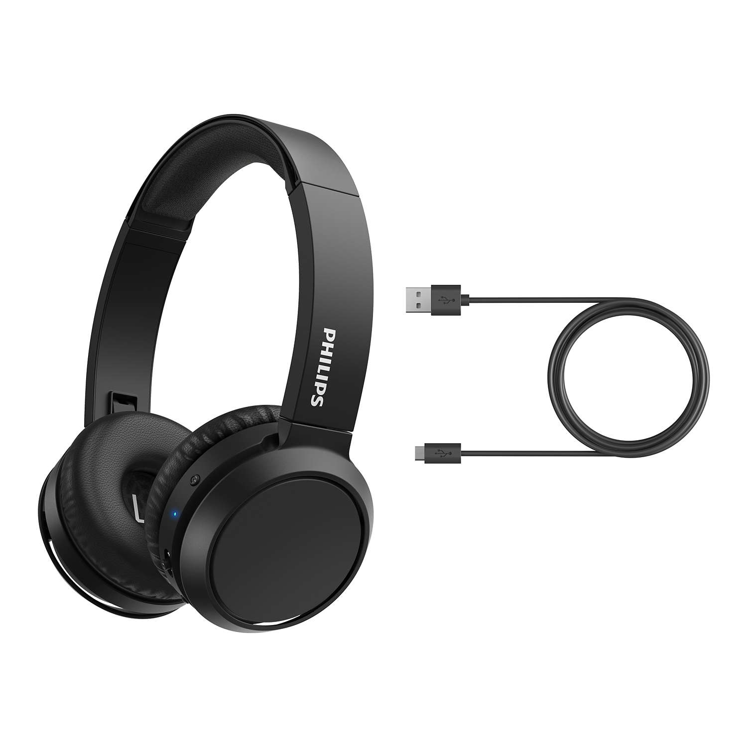 Philips 4000 series TAH4205BK/00 headphones/headset Wireless Head-band Calls/Music USB Type-C Bluetooth Black – image 2