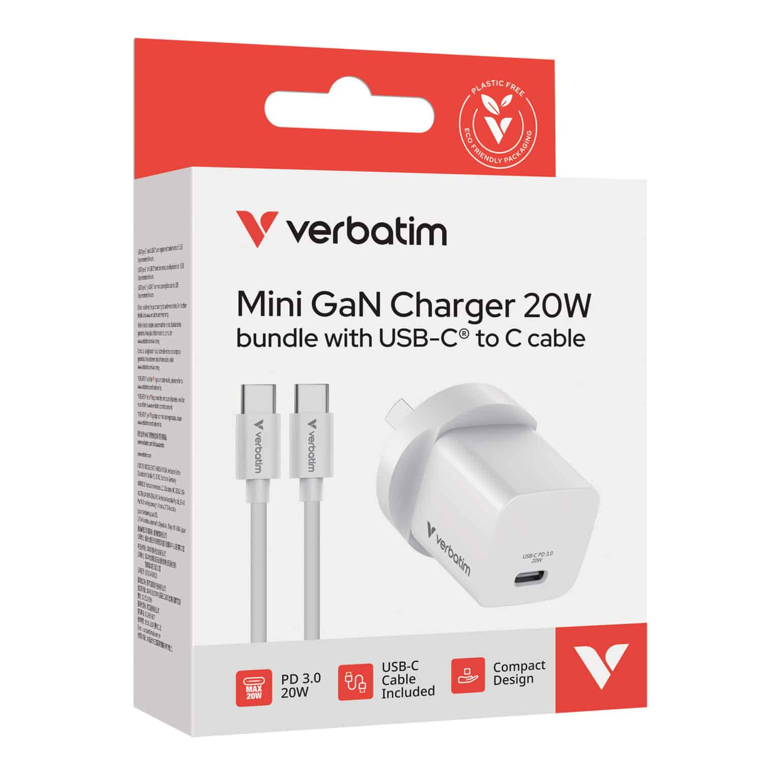 Verbatim Mini GaN Charger with USB-C Cable – image 8