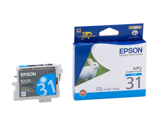 Epson ICC31 ink cartridge Original Cyan