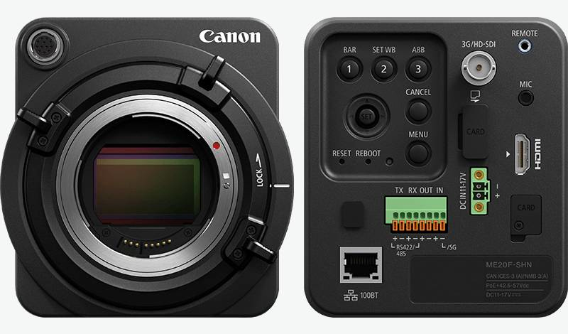 Canon ME20F-SHN Handheld camcorder CMOS Black