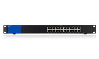 Linksys LGS124 network switch Gigabit Ethernet (10/100/1000) 1U Black – image 2