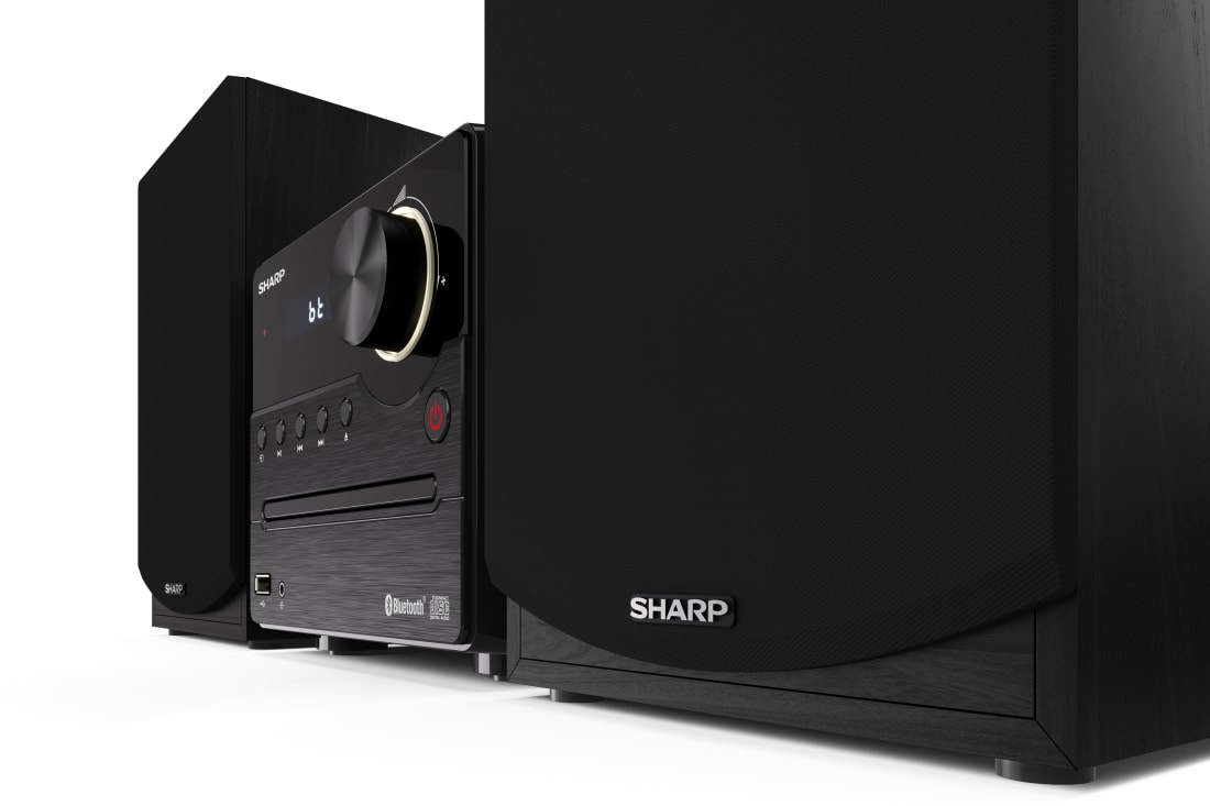 Sharp XL-B512(BK) home audio system Home audio micro system – image 2
