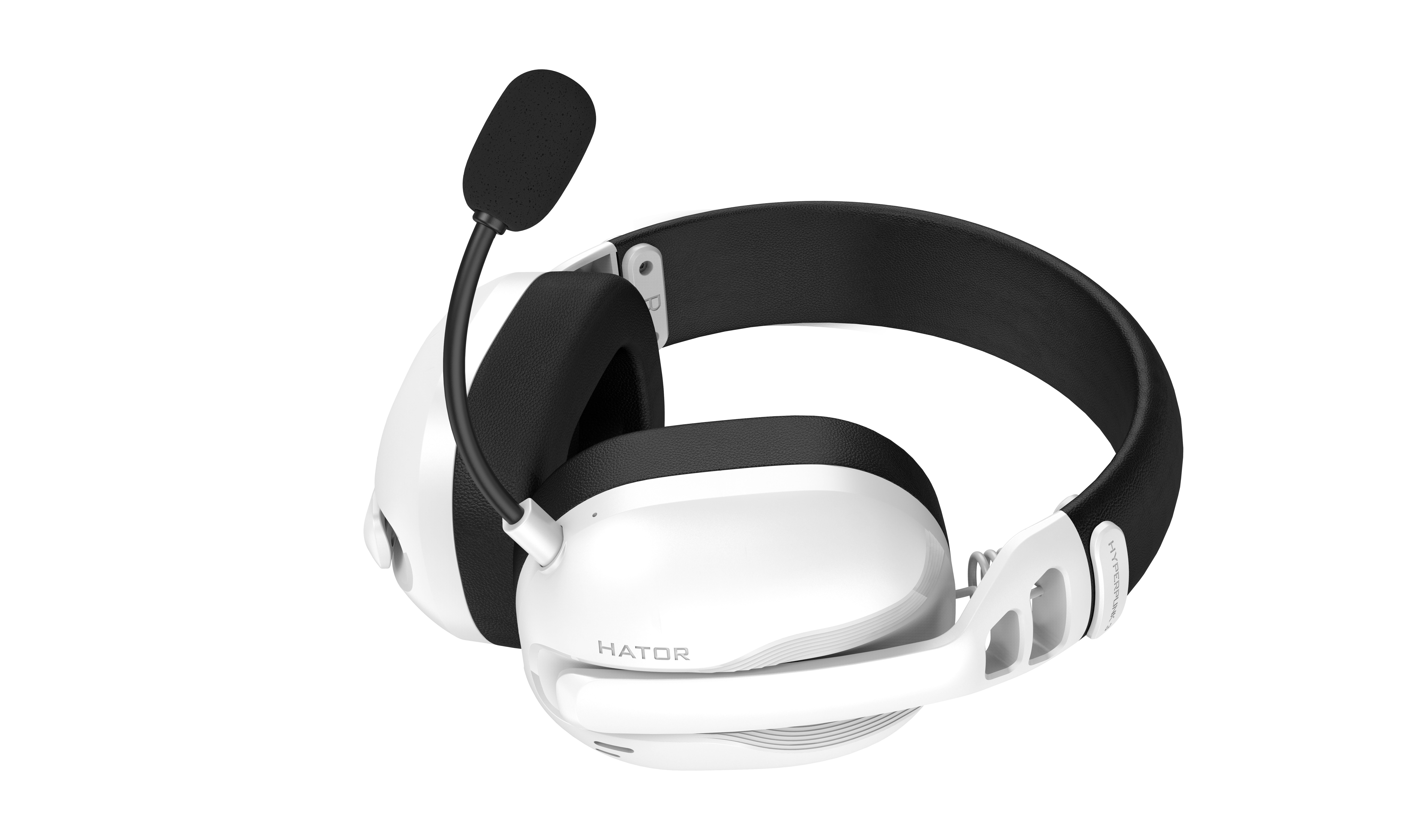 HATOR Hyperpunk 3 Wireless Auricolare Con cavo e senza cavo A Padiglione Gaming USB Type-C / USB Type-A Bluetooth Bianco
