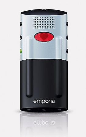 Emporia CAREplus 5.59 cm (2.2") 103 g Black, Silver – image 3