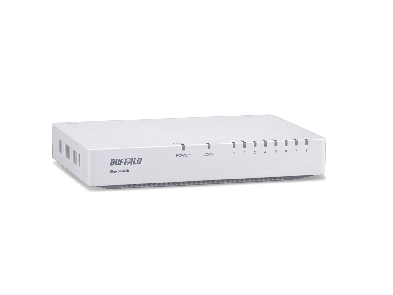 Buffalo LSW5-GT-8EP/WHM network switch Gigabit Ethernet (10/100/1000) White