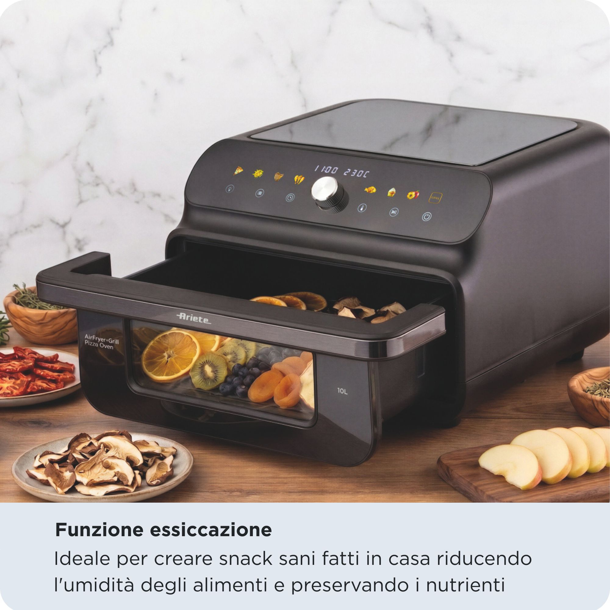 Ariete 4649 Air Fryer + Grill Pizza oven, Fryer and pizza oven – image 7