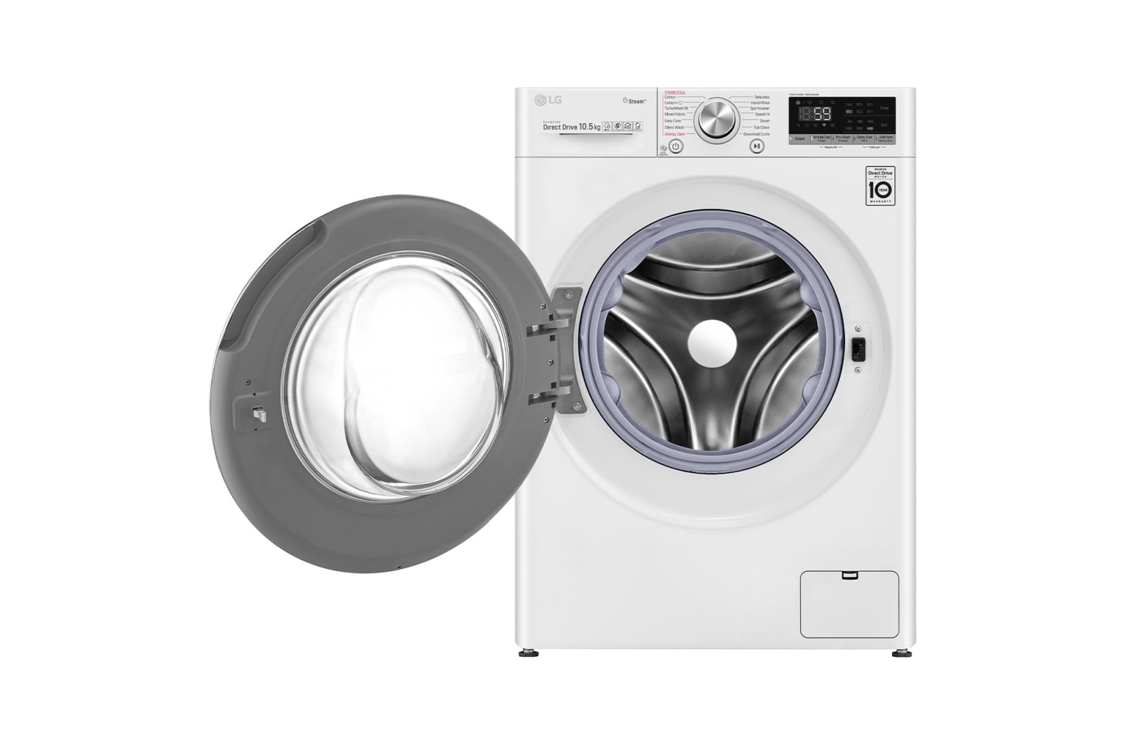 LG F4DV7010S1W washer dryer Freestanding Front-load White – image 2