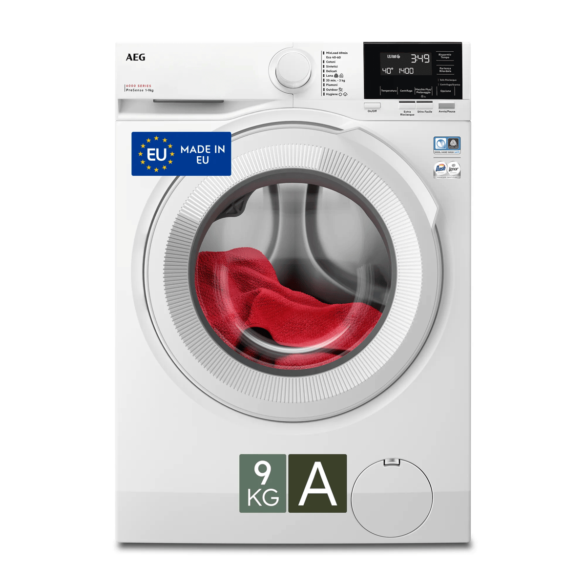 AEG LR6G94OW washing machine Front-load – image 1