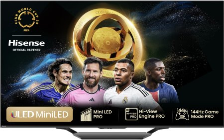 Hisense 85U7NQ TV 2,16 m (85") 4K Ultra HD Smart TV Wi-Fi Antracite 1500 cd/m²