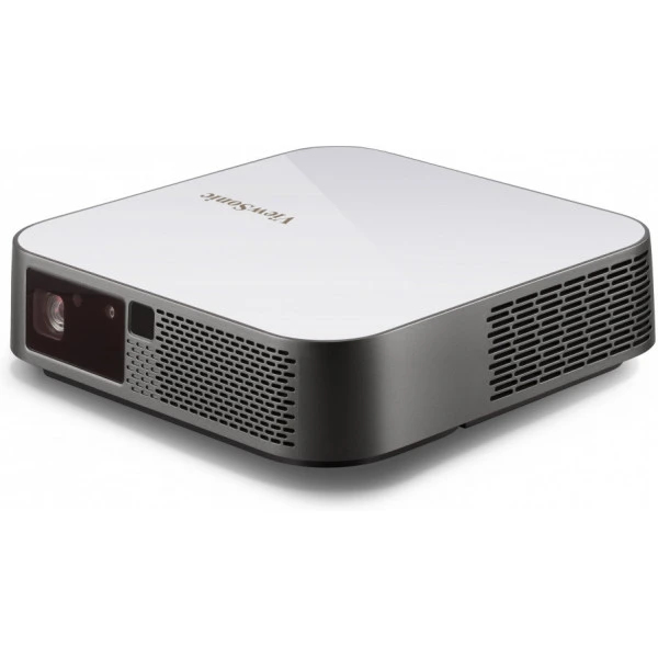 Viewsonic M2E-E data projector Standard throw projector 1000 ANSI lumens LED 1080p (1920x1080) Silver, Black – image 1