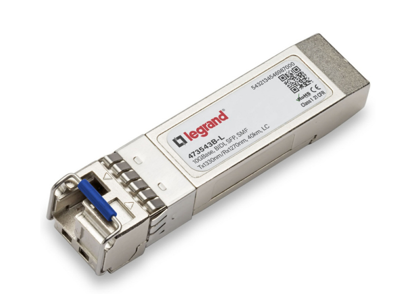 Legrand 473543B-L network transceiver module Fiber optic 10000 Mbit/s SFP+