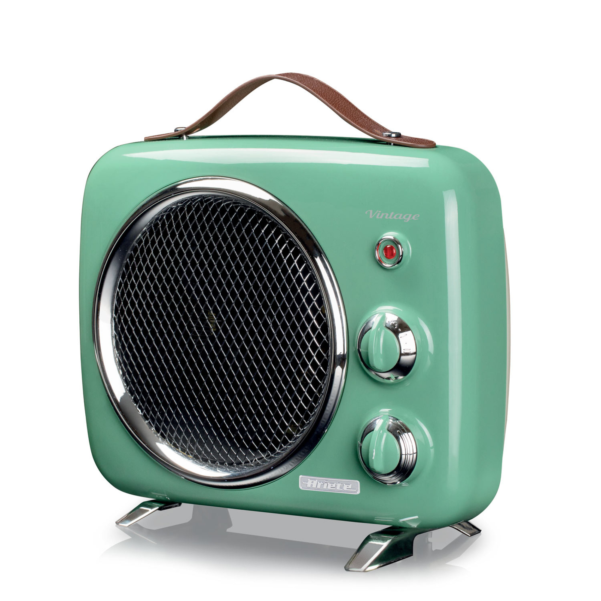 Ariete Vintage fan heater, cold and hot, adjustable thermostat, handle for easy transport – image 1