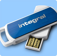 Integral 16GB USB 2.0 360 Flash Drive