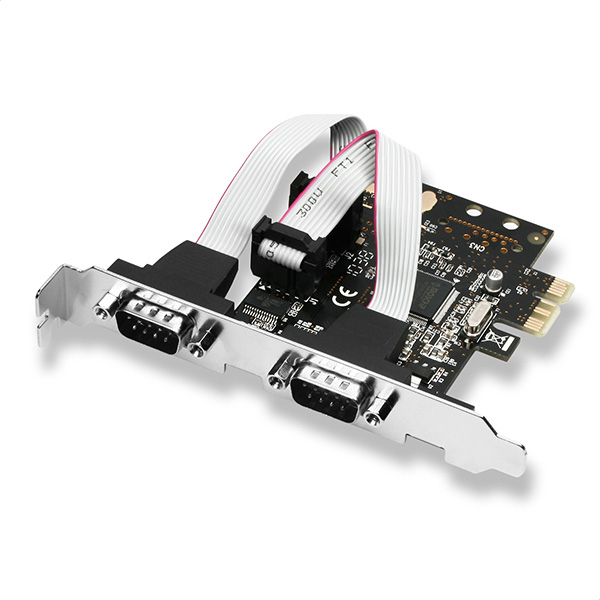 Axagon PCEA-S2 interface cards/adapter Internal Serial – image 2