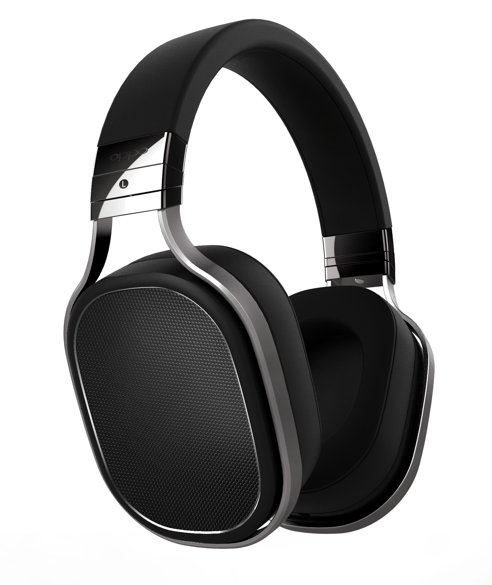 Oppo PM-1 headphones/headset Wired Head-band Black, Silver – image 2