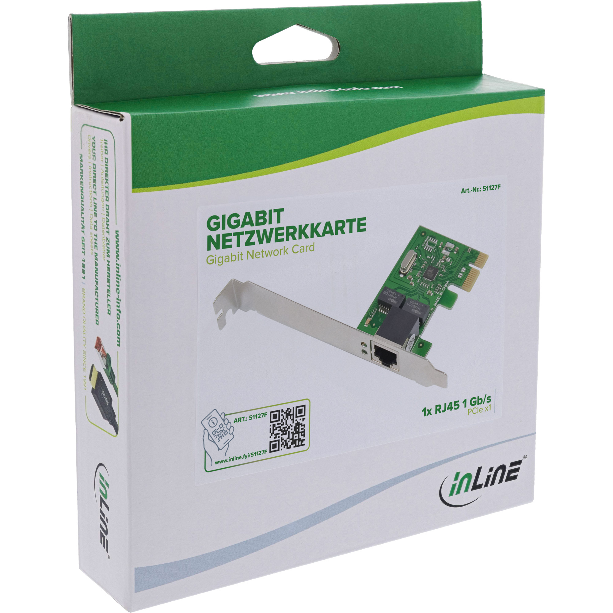 InLine 51127F network card Internal Ethernet 1000 Mbit/s – image 5