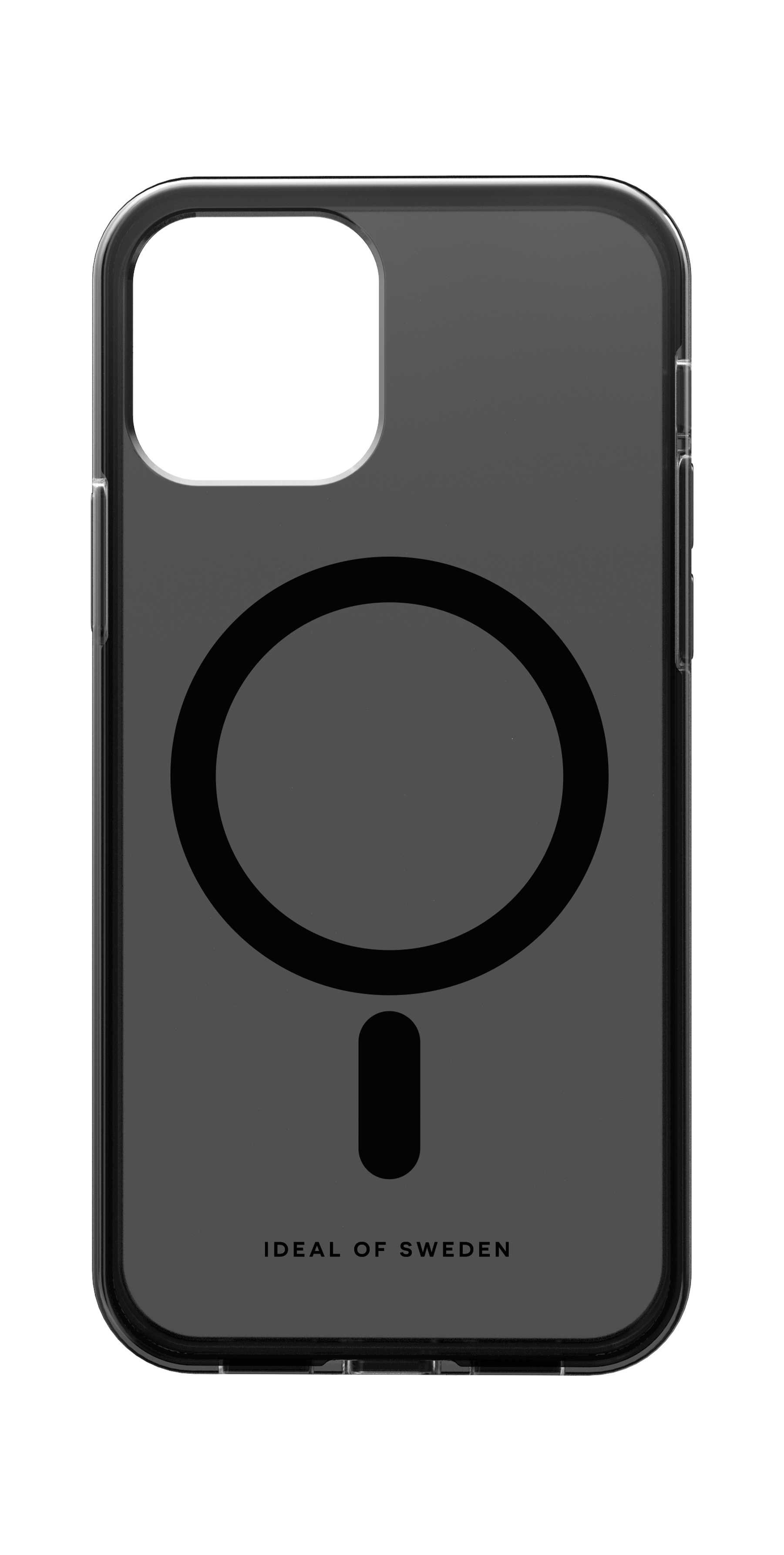 iDeal of Sweden Clear Case MagSafe iPhone 12 / 12 Pro Tinted Black