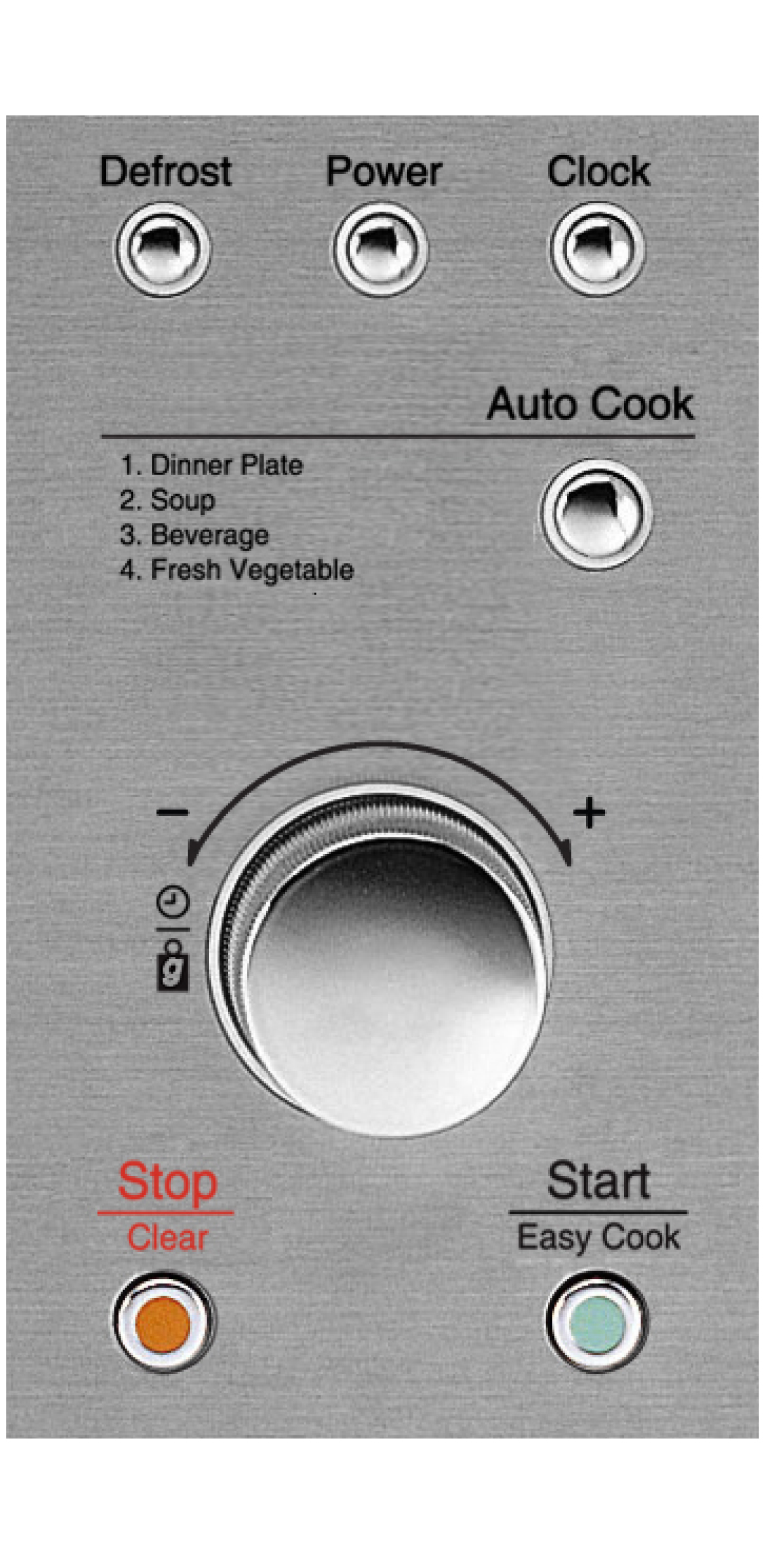 Daewoo KOR6N7RS microwave Stainless steel Solo microwave Countertop – image 3
