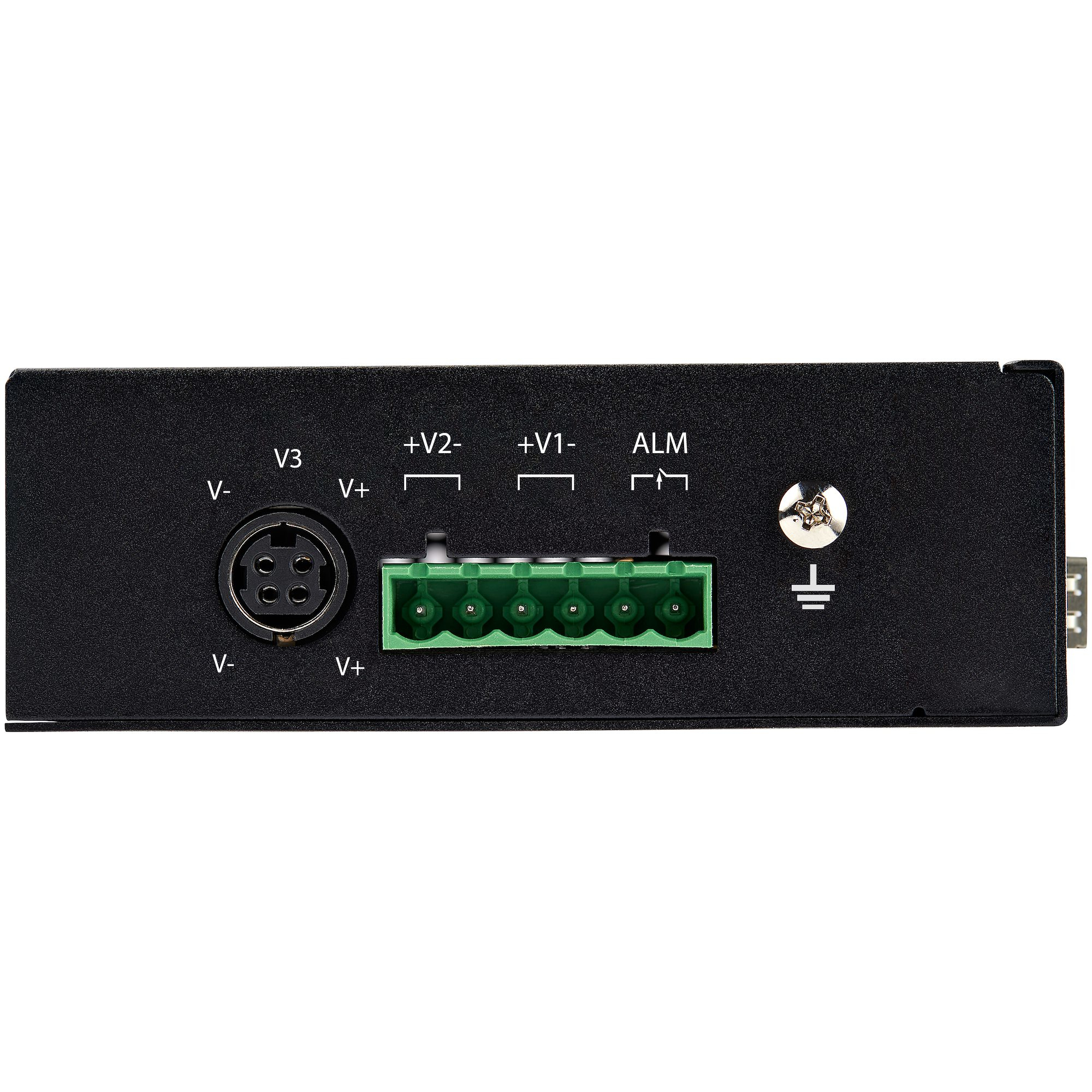 StarTech.com Industrial 6 Port Gigabit Ethernet Switch 4 PoE RJ45 +2 SFP Slots – image 4