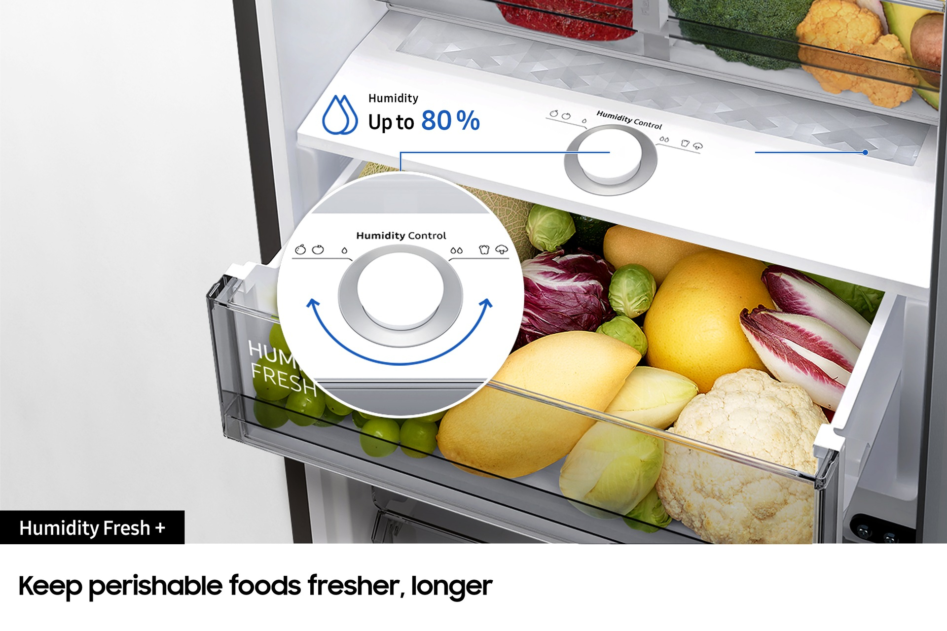 Samsung Bespoke RB38A7B6BB1/EU Classic Fridge Freezer with SpaceMax™ Technology - Clean Black – image 7