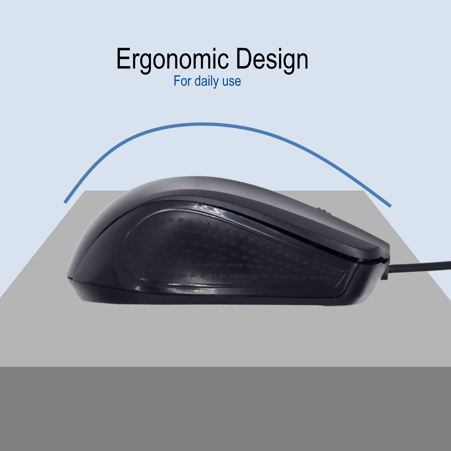 Ewent EW3300 mouse Office Ambidextrous USB Type-A Optical 1000 DPI – image 5