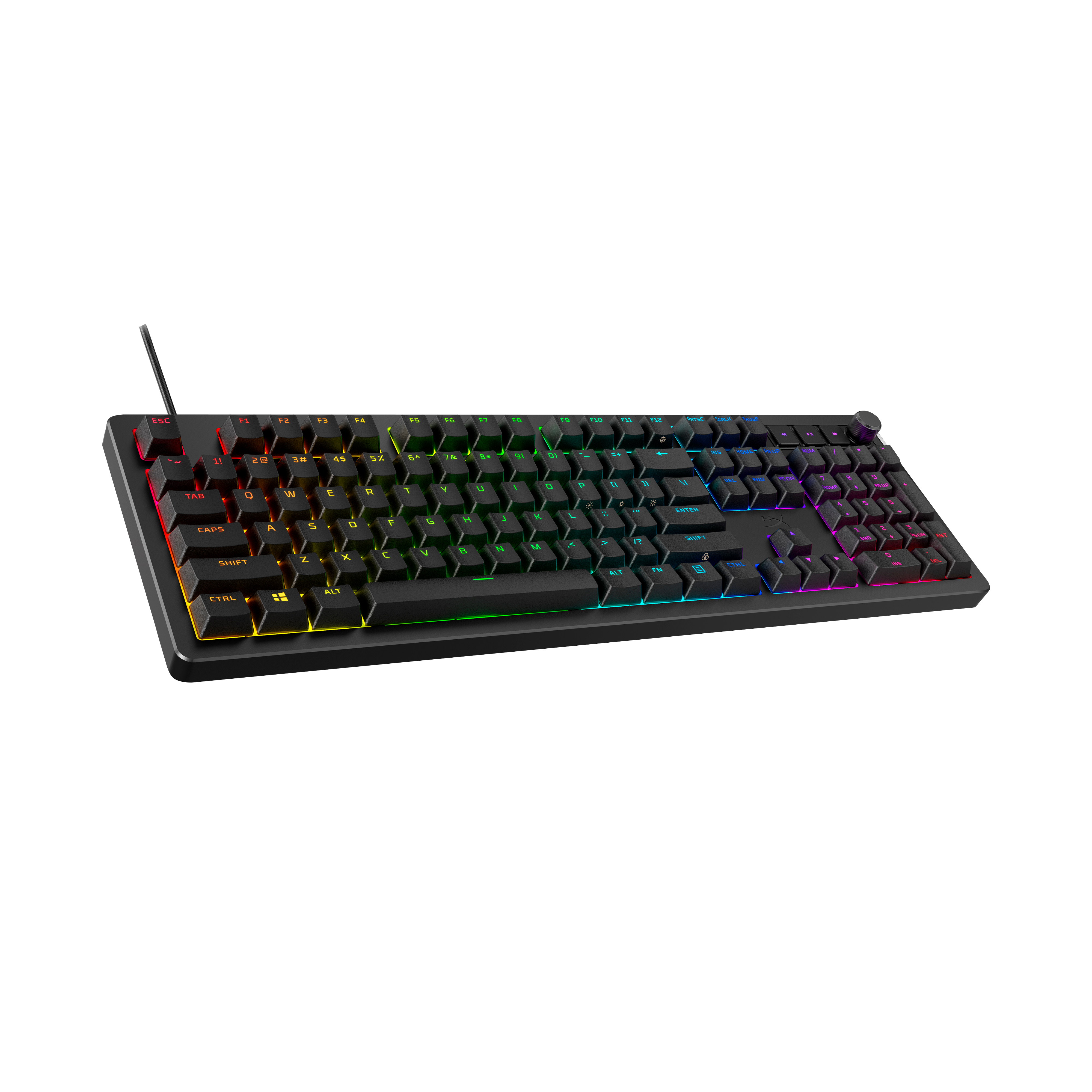 HyperX Alloy Rise - Gaming Keyboards. Keyboard form factor: Full-size (100%), Connectivity technology: Wired, Device inter